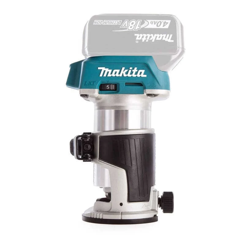 Affleureuse Sans Fil 18V Li-Ion BL (Machine Seule) Avec Accessoires - MAKITA DRT50ZX4 4 Affleureuse Sans Fil 18V Li-Ion BL (Machine Seule) Avec Accessoires - MAKITA DRT50ZX4 – Image 4