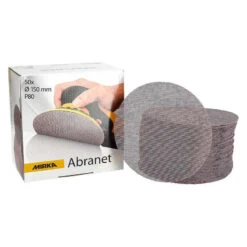 Boîte De Disques ABRANET Ø150 Mm Grip Grain 80 (50 Pcs) - MIRKA 5424105080 -Promos Pro Bricolage Boutique boite de disques abranet o150 mm grain 80 mirka 5424105080 3