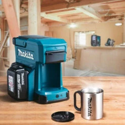 Machine à Café 18 V Ou 12 V Li-Ion (Produit Seul) - MAKITA DCM501Z -Promos Pro Bricolage Boutique cafetiere makita dcm501z 3