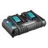 Chargeur Rapide Pour 2 Batteries Li-Ion 14,4 à 18 V - MAKITA DC18RD