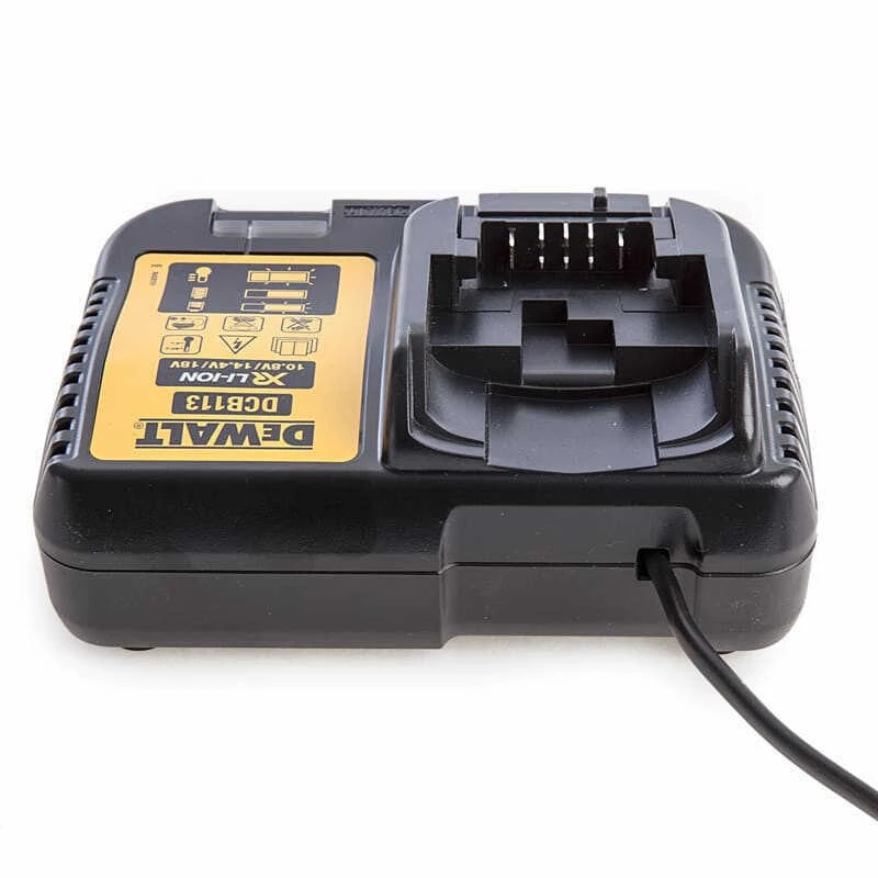 Chargeur Rapide Multi-voltage XR 10.8V 14.4V 18V Li-Ion - DEWALT DCB113 3 Chargeur Rapide Multi-voltage XR 10.8V 14.4V 18V Li-Ion - DEWALT DCB113 – Image 3