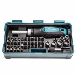 Clé à Cliquet Et Jeu D'embouts (47 Pcs) - MAKITA B-36170 -Promos Pro Bricolage Boutique cle a cliquet et embouts makita b 36170 2