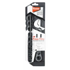 Clé à Molette Multifonction + 10 Douilles Multi-empreintes - MAKITA B-65458 -Promos Pro Bricolage Boutique cle a molette multifonction 10 douilles makita b 65458 2