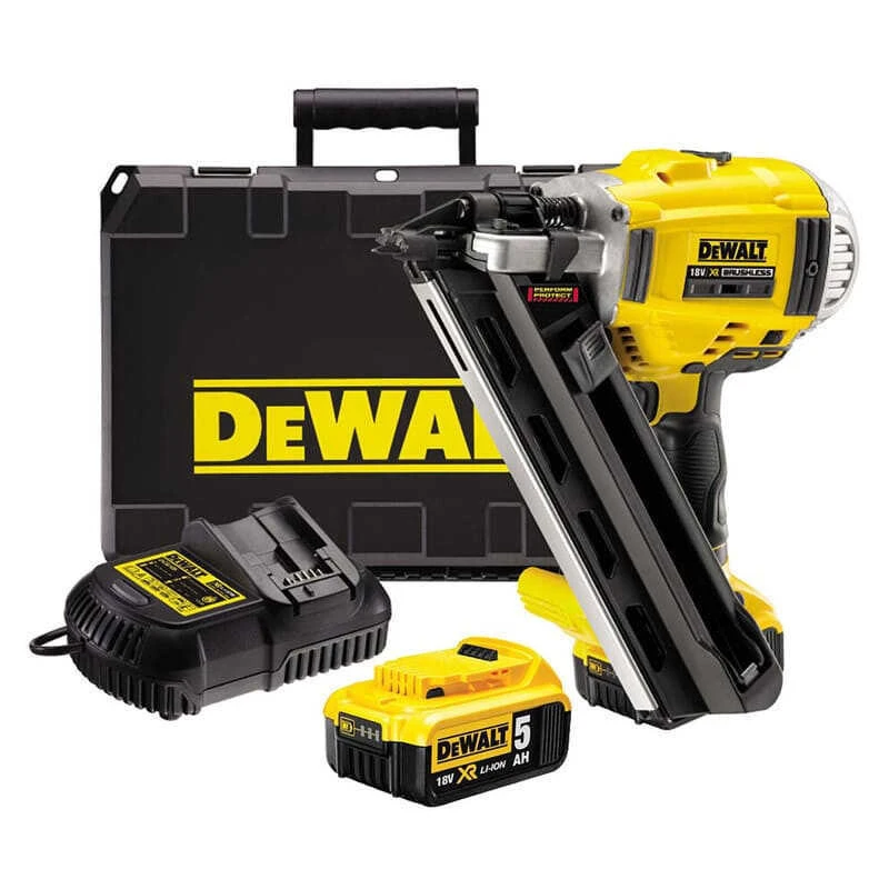 Cloueur De Charpente 18V XR (2x5,0 Ah) En Coffret - DEWALT DCN692P2-QW 1 Cloueur De Charpente 18V XR (2x5,0 Ah) En Coffret - DEWALT DCN692P2-QW