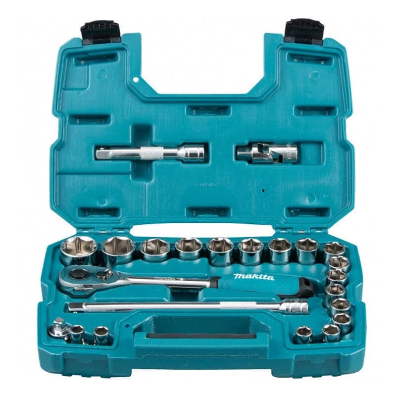Coffret Clé à Cliquet 1/2'' (23 Pcs) - MAKITA B-65589 1 Coffret Clé à Cliquet 1/2'' (23 Pcs) - MAKITA B-65589