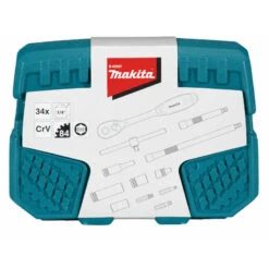 Coffret Clé à Cliquet 1/4'' De 34 Pièces - MAKITA B-65567 -Promos Pro Bricolage Boutique coffret cle a cliquet 14 makita b 65567 2