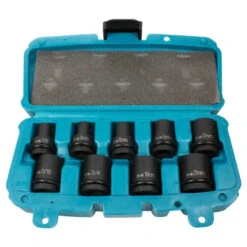 Coffret De Douilles 1/2" Hexagonales (9 Pcs) - MAKITA P-46953