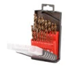 Coffret De Forets Métaux Pour L'inox HSS 5% Cobalt (19 Pcs) - DIAGER 708D