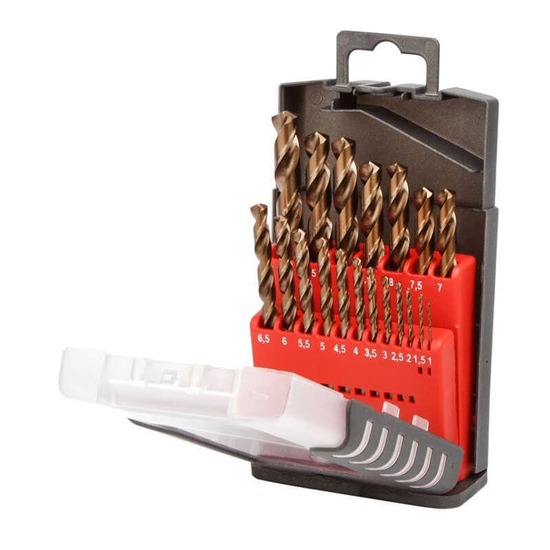 Coffret De Forets Métaux Pour L'inox HSS 5% Cobalt (19 Pcs) - DIAGER 708D 1 Coffret De Forets Métaux Pour L'inox HSS 5% Cobalt (19 Pcs) - DIAGER 708D
