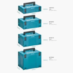 Coffret Empilable Robuste Makpac Taille 4 - MAKITA 821552-6 -Promos Pro Bricolage Boutique coffret transport makita makpac4 2