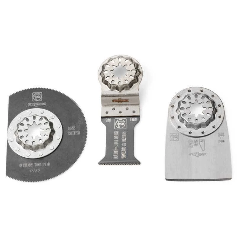 Combo De 3 Lames Starlock Rénovation Pour Les Planchers - FEIN 35222967110 1 Combo De 3 Lames Starlock Rénovation Pour Les Planchers - FEIN 35222967110