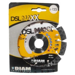 Disque Diamant Ø125 Mm à Croisillons - DIAM INDUSTRIES DSLMAXX125/22 5 Disque Diamant Ø125 Mm à Croisillons - DIAM INDUSTRIES DSLMAXX125/22 -Promos Pro Bricolage Boutique disque diamant 125 mm diam industries dslmaxx125 2