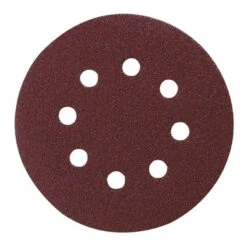 Disques Abrasifs Ø125 Mm Red Velcro Grain 120 Bois/métal (10 Pcs) - MAKITA P-43577