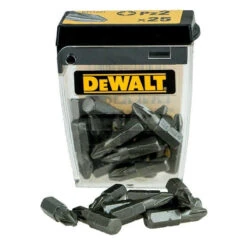 Embouts Pour Visseuse POZIDRIV Pz2 25 Pièces - DEWALT DT71521