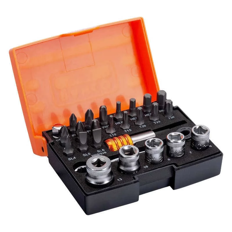 Jeu D'embouts Et De Douilles 1/4" (26 Pcs) - BAHCO 2058/S26 1 Jeu D'embouts Et De Douilles 1/4" (26 Pcs) - BAHCO 2058/S26