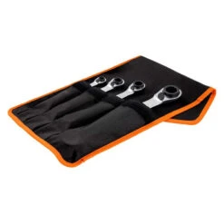 Jeu De Clés Polygonales à Cliquet 4 En 1 (4 Pcs) - BAHCO S4RM/4T -Promos Pro Bricolage Boutique jeu de cles polygonales a cliquet bahco s4rm4t 3