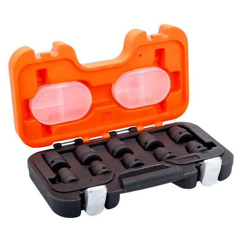 Jeu De Douilles 1/2" Haute Qualité Alliage Acier (10 Pcs) - BAHCO D/S10 1 Jeu De Douilles 1/2" Haute Qualité Alliage Acier (10 Pcs) - BAHCO D/S10