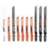 Jeu De Lames De Scie Sauteuse Bois Et Métal (10 Pcs) - BAHCO 91-MIXED-10P