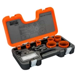 Jeu De Scies Trépans Bimétal Sandflex 22-68 Mm (10 Pcs) - BAHCO 3834-SET-73-22/68