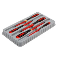 Jeu De Tournevis Isolés VDE ERGO™ Manche Tri-matière (5 Pcs) - BAHCO BE-9881S