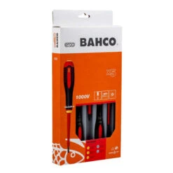 Jeu De Tournevis Isolés Fendus / Pozidriv (5 Pièces) - BAHCO BE-9882S -Promos Pro Bricolage Boutique jeu de tournevis isoles fendus pozidriv 5 pieces bahco be 9882s 2