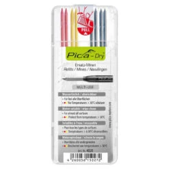 Kit De 8 Mines De Rechange Pour Crayon Pica- Dry - PICA 4020
