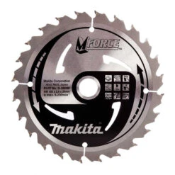 Lame Carbure Bois MForce 24 Dents Ø165 Mm - MAKITA A-89632
