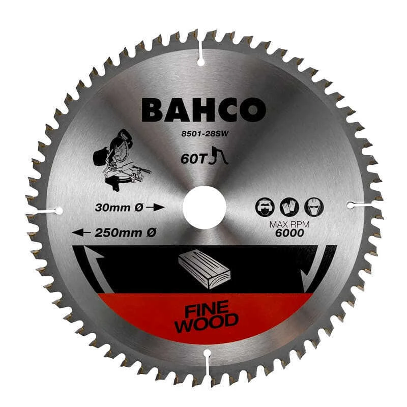 Lame De Scie Circulaire Ø260 Mm 24 Dents Pour Le Bois - BAHCO 8501-260-24SW 1 Lame De Scie Circulaire Ø260 Mm 24 Dents Pour Le Bois - BAHCO 8501-260-24SW