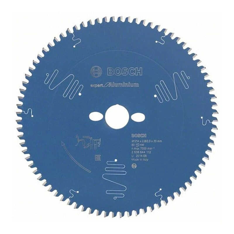 Lame De Scie Circulaire Expert Ø254x30 Mm 80 Dents Pour L'aluminium - BOSCH 2608644112 1 Lame De Scie Circulaire Expert Ø254x30 Mm 80 Dents Pour L'aluminium - BOSCH 2608644112
