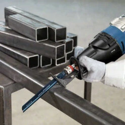 Jeu De Lames De Scie Sabre S1130CF Pour Métal (5 Pcs) - BOSCH 2608657528 -Promos Pro Bricolage Boutique lames de scie sabre s1130cf pour metal bosch 2608657528 2