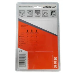 Set De Lames Pour Outil Multifonctions (4 Pcs) - WELLCUT WC-MT4 -Promos Pro Bricolage Boutique lames pour outil multifonctions wellcut wc mt4 2