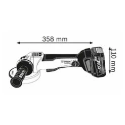 Meuleuse 18V Ø125 Mm (Produit Seul) GWS 18V-10 PSC - BOSCH 06019G3F0B -Promos Pro Bricolage Boutique meuleuse 18v o125 mm produit seul gws 18v 10 psc bosch 06019g3f0b 2