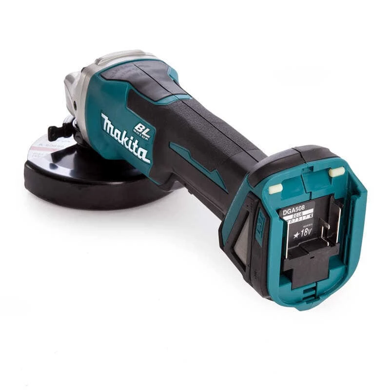 Meuleuse D'angle 18V LXT Ø125 Mm (2x4,0 Ah) En MAKPAC - MAKITA DGA508RMJ 6 Meuleuse D'angle 18V LXT Ø125 Mm (2x4,0 Ah) En MAKPAC - MAKITA DGA508RMJ – Image 6