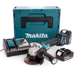 Meuleuse D'angle 18V LXT Ø125mm (2x5,0 Ah) En MAKPAC - MAKITA DGA513RTJ