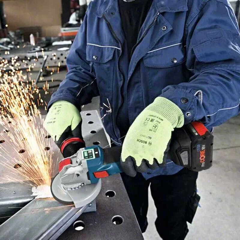 Meuleuse D'angle 18V Ø125 Mm (produit Seul) GWX 18V-10 SC En Coffret - BOSCH 06017B0400 2 Meuleuse D'angle 18V Ø125 Mm (produit Seul) GWX 18V-10 SC En Coffret - BOSCH 06017B0400 – Image 2