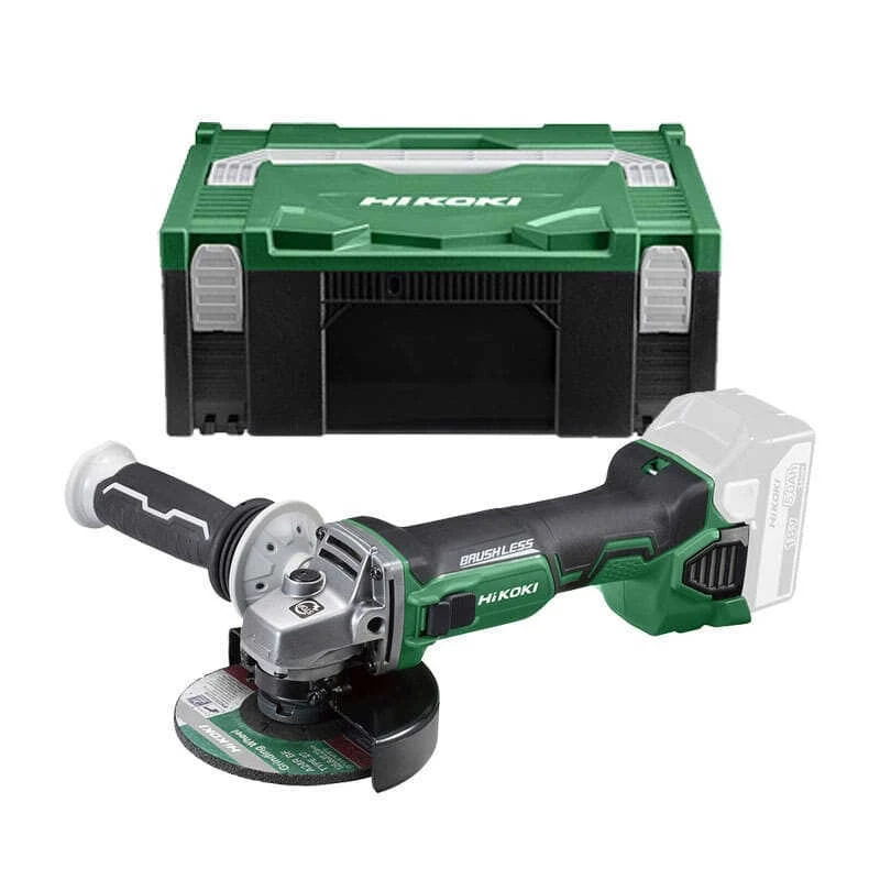 Meuleuse D'angle 18V Li-Ion Ø125 Mm (Produit Seul) En Coffret - HIKOKI G18DBBLW2Z 1 Meuleuse D'angle 18V Li-Ion Ø125 Mm (Produit Seul) En Coffret - HIKOKI G18DBBLW2Z
