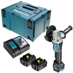 Meuleuse D'angle 18V LXT Ø125 Mm (2x5,0 Ah) En MAKPAC - MAKITA DGA519RTJ