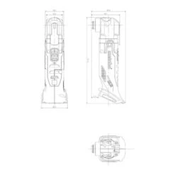 Outil Multifonctions 18V MT 18 LTX (Machine Seule) - METABO 613021840 -Promos Pro Bricolage Boutique outil multifonctions mt 18 ltx metabo 613021840 4