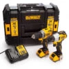 Pack 2 Outils 12V XR (DCD701 + DCF801) (2x3,0 Ah) En TSTAK - DEWALT DCK2110L2T
