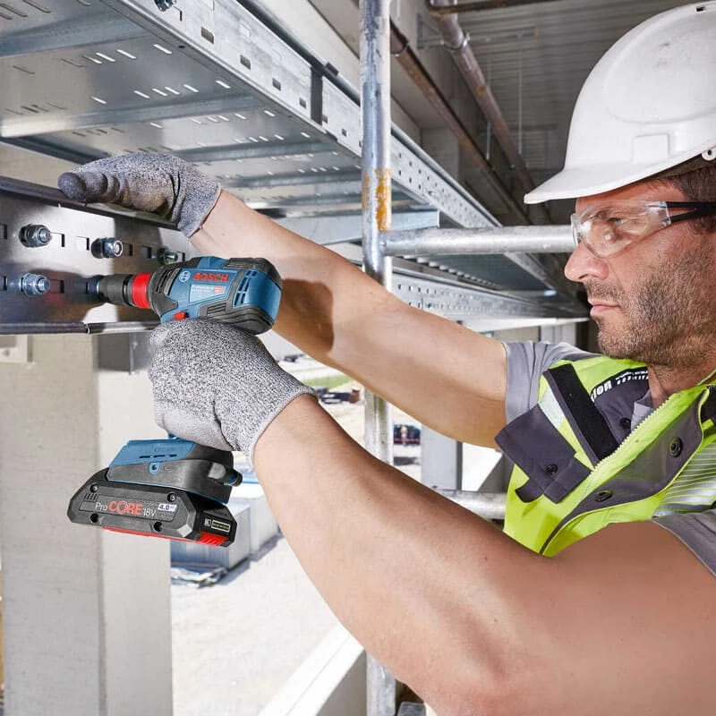 Pack 2 Outils 18V GSB 18V-21 + GDX 18V-180 (2x4,0 Ah) - BOSCH 0615990M73 4 Pack 2 Outils 18V GSB 18V-21 + GDX 18V-180 (2x4,0 Ah) - BOSCH 0615990M73 – Image 4