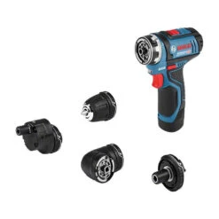 Pack 5 Outils 12V (2x2.0Ah+1x3.0Ah) BOSCH KIT En Coffret - BOSCH 0615A0017D -Promos Pro Bricolage Boutique pack 5 outils 12v bosch kit en coffret bosch 0615a0017d 5
