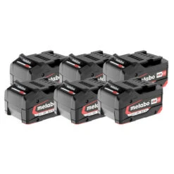 Power Pack Set 6 Batteries Li-Power 18V Li-Ion 5,2 Ah - METABO 625152000