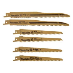 Produits populaires 2 Pack De Lames De Scie Sabre 203 Mm Pour Bois (6 Pcs) - MAKITA B-44432