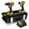 Pack Perceuse Percussion DCD796 Et Visseuse à Chocs DCF887 18V (2x5,0 Ah) Dans Coffret - DEWALT DCK266P2-QW