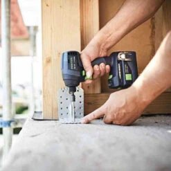 Set De Vissage Sans Fil Perceuse Et Visseuse à Chocs TID 18 C 3,1-Set T18 - FESTOOL 576492 -Promos Pro Bricolage Boutique pack outils sans fil perceuse et visseuse a chocs festool 576492 4