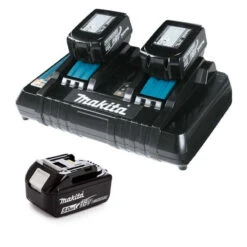 Pack Power (3x5,0 Ah) Avec Chargeur Double - MAKITA 198458-6