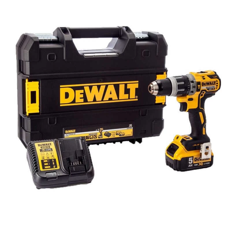 Perceuse à Percussion 18V XR (1x5,0Ah) En TSTAK - DEWALT DCD796P1 1 Perceuse à Percussion 18V XR (1x5,0Ah) En TSTAK - DEWALT DCD796P1