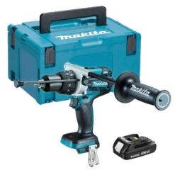 Produits populaires 7 Perceuse à Percussion 18V LXT (1x1,5 Ah) Sans Chargeur Dans MAKPAC - MAKITA DHP481Y1J