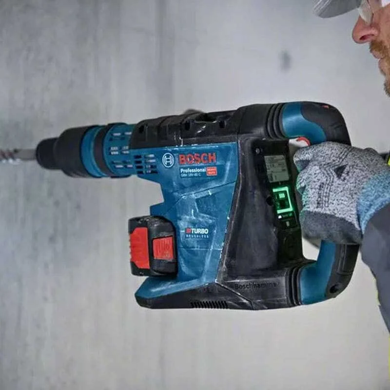 Perforateur 9J SDS-MAX 18V (2x8.0Ah) GBH 18V-40 C En Coffret - BOSCH 0611917102 2 Perforateur 9J SDS-MAX 18V (2x8.0Ah) GBH 18V-40 C En Coffret - BOSCH 0611917102 – Image 2