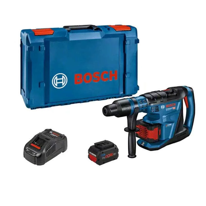 Perforateur 9J SDS-MAX 18V (2x8.0Ah) GBH 18V-40 C En Coffret - BOSCH 0611917102 1 Perforateur 9J SDS-MAX 18V (2x8.0Ah) GBH 18V-40 C En Coffret - BOSCH 0611917102